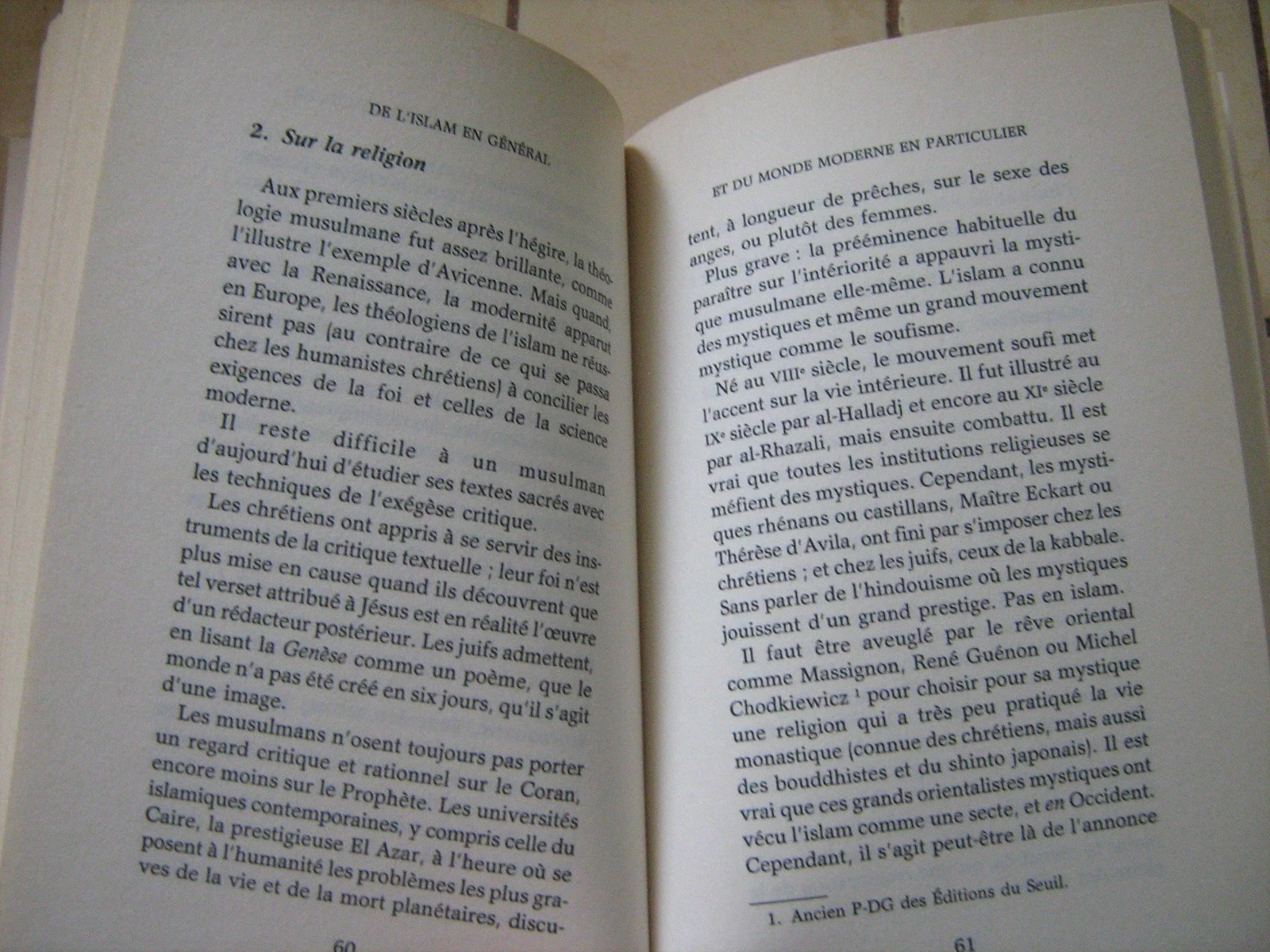 Do Islã em geral e do mundo moderno em particular – photo 6